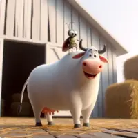 The Flea and The Ox by Aesop