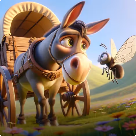 The Fly and The Draught-Mule