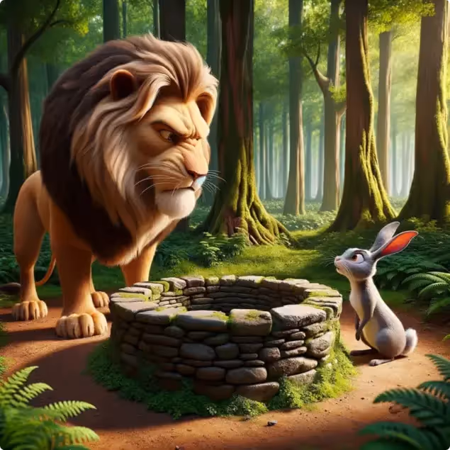 The Foolish Lion And The Clever Rabbit