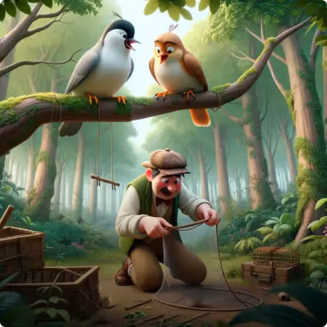 The Fowler and The Birds