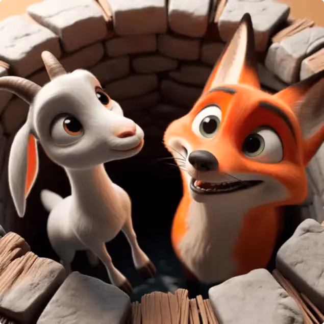 The Fox and the Goat in the Well