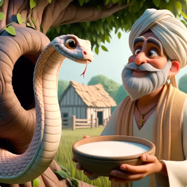 The Brahmin and the Cobra