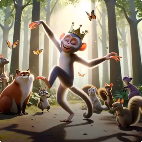 The Fox and The Monkey