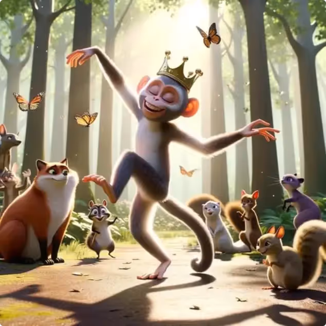 The Fox and The Monkey