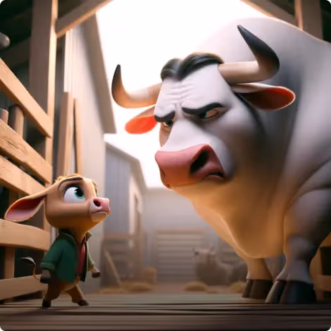 The Bull and The Calf