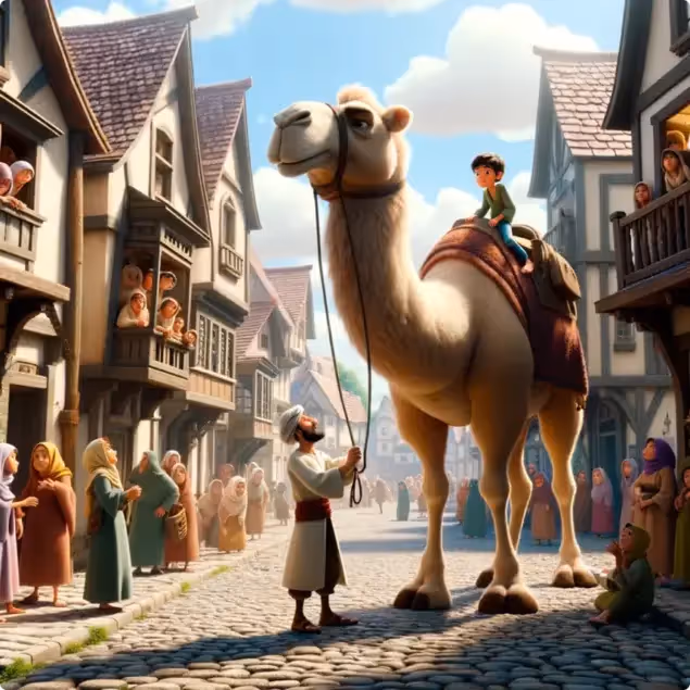 The Camel seen for the First Time