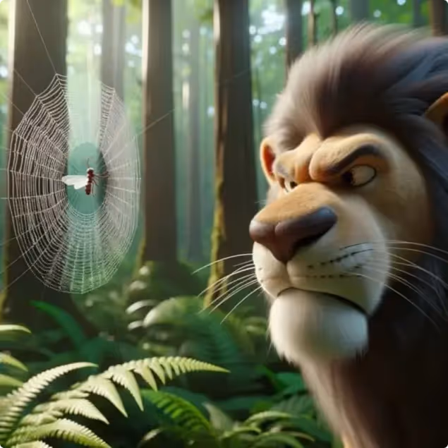 The Gnat and The Lion