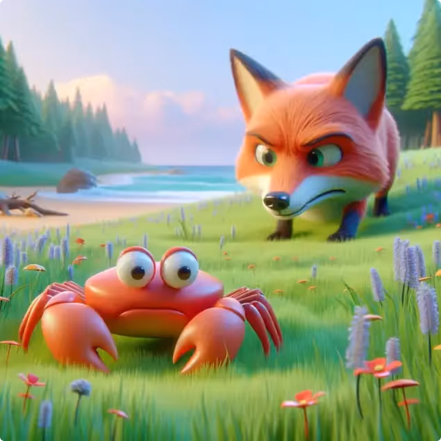 The Crab and the Fox