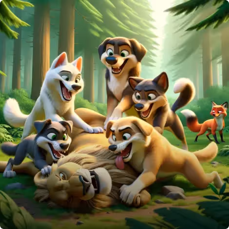 The Dogs and The Fox