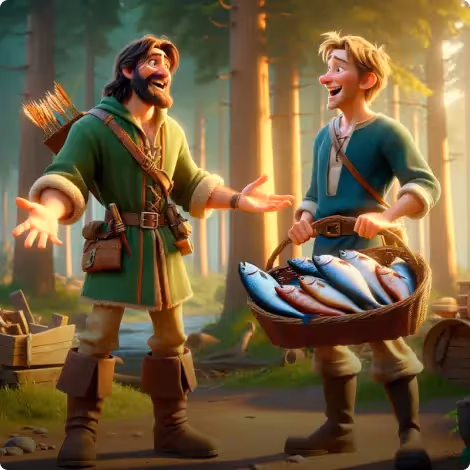 The Huntsman and The Fisherman