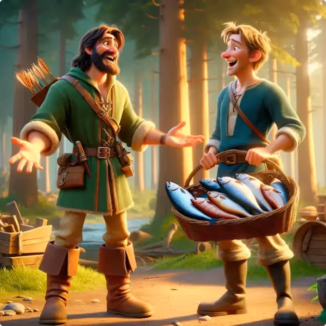 The Huntsman and The Fisherman