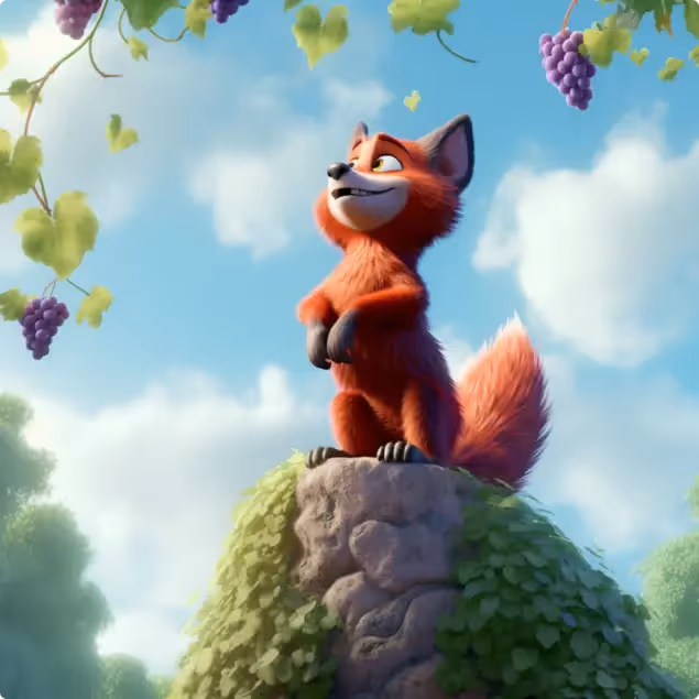 The Fox and the Sour Grapes