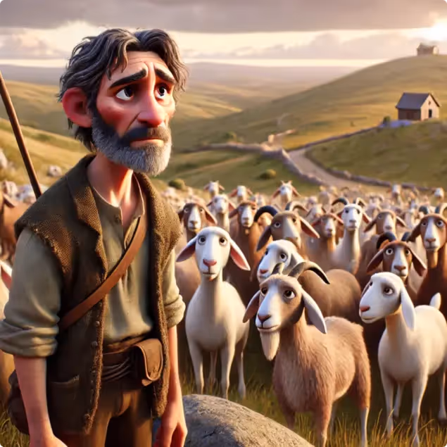 The Goatherd and the Wild Goats