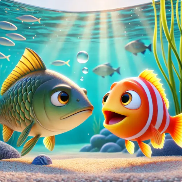 The River Fish and The Sea Fish