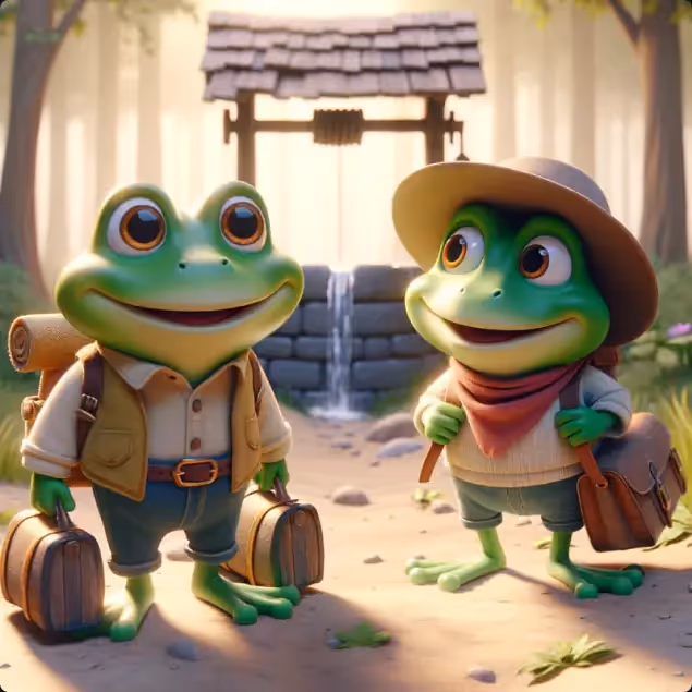 The Two Frogs