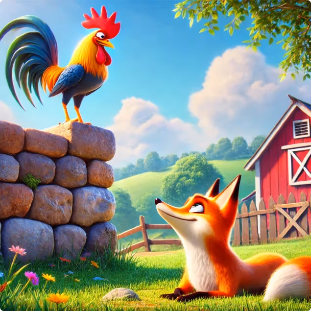 The Rooster and the Fox