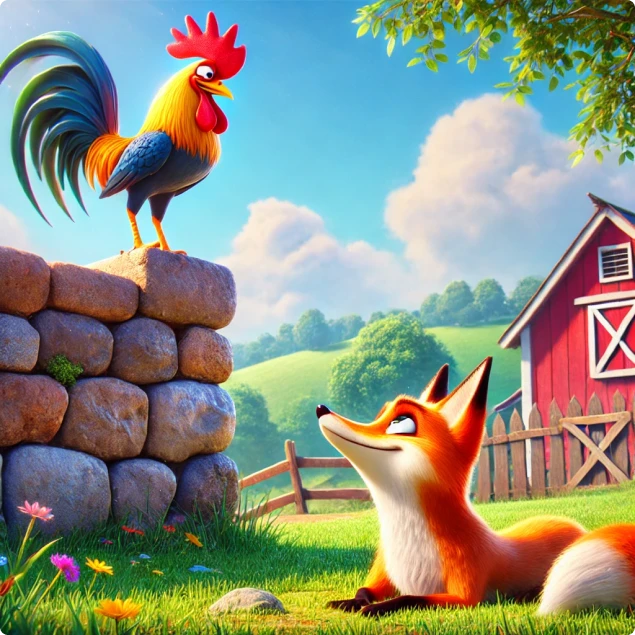 The Rooster and the Fox