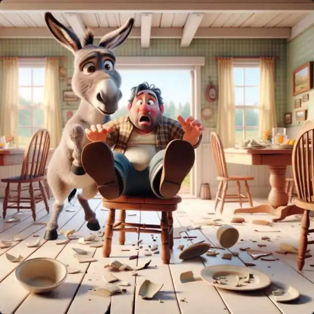 The Donkey and The Lapdog