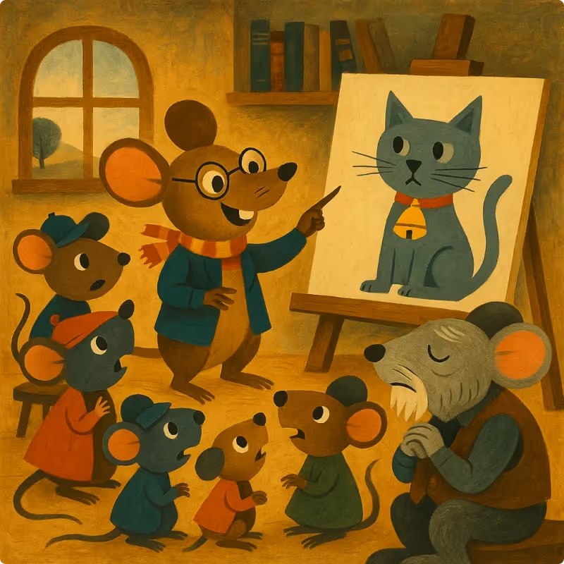 Aesop's Fables - Belling The Cat