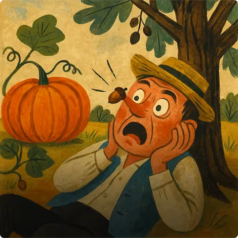 The Acorn and the Pumpkin