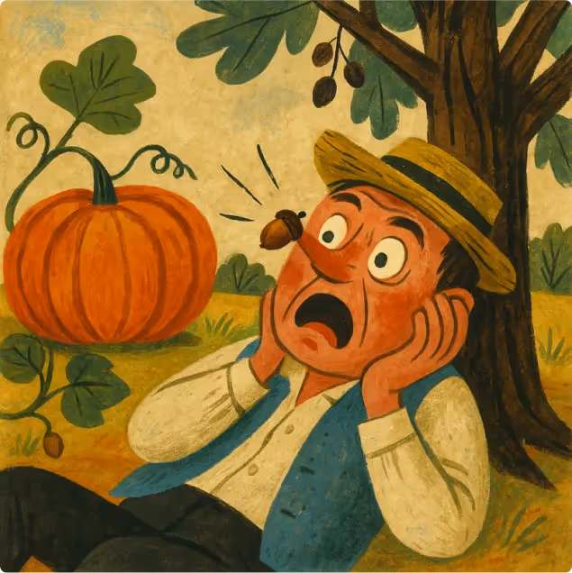 The Acorn and the Pumpkin