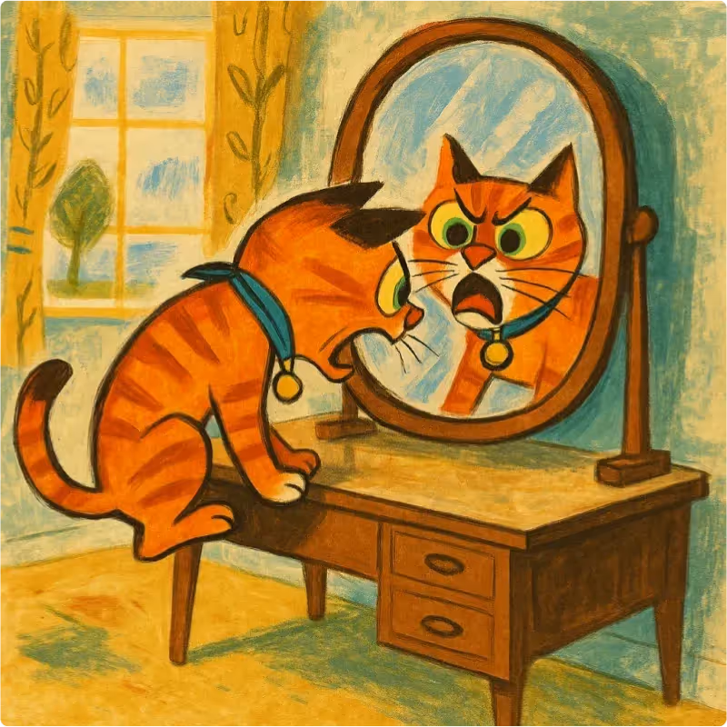 The Inquisitive Cat