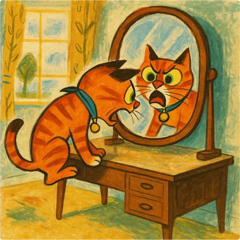 The Inquisitive Cat