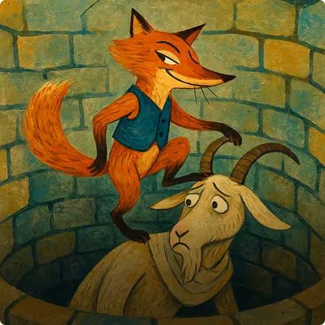 The Fox and the Goat in the Well