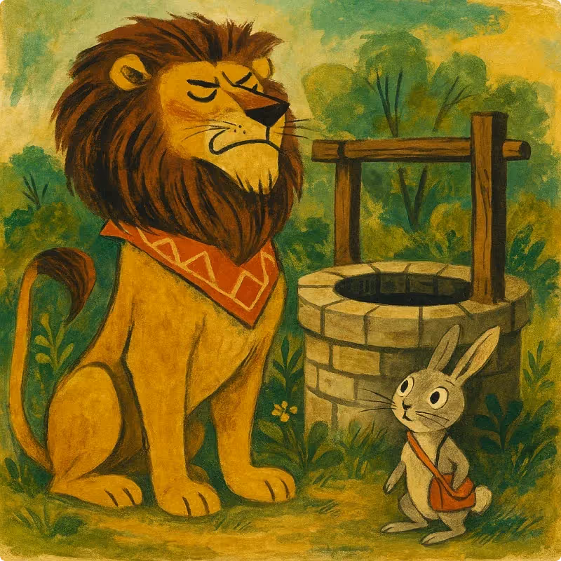 Panchatantra Fables - The Foolish Lion And The Clever Rabbit