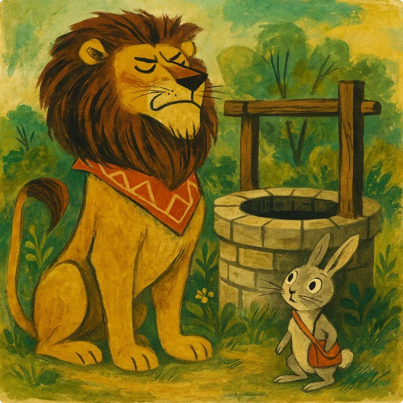 Panchatantra Fables - The Foolish Lion And The Clever Rabbit