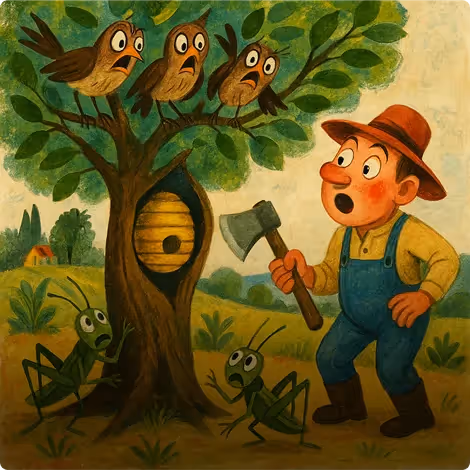The Farmer and The Apple Tree