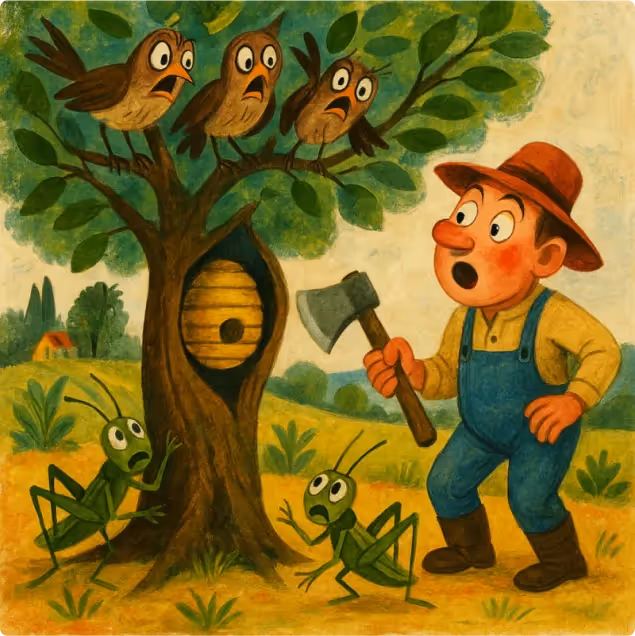 The Farmer and The Apple Tree