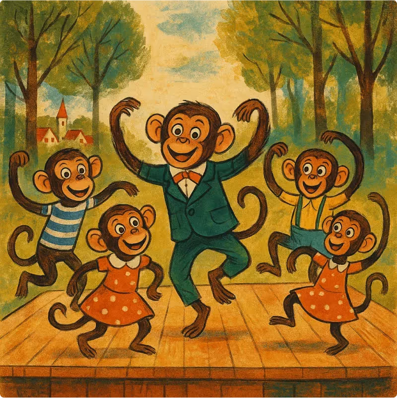 Aesop's Fables - The Dancing Monkeys