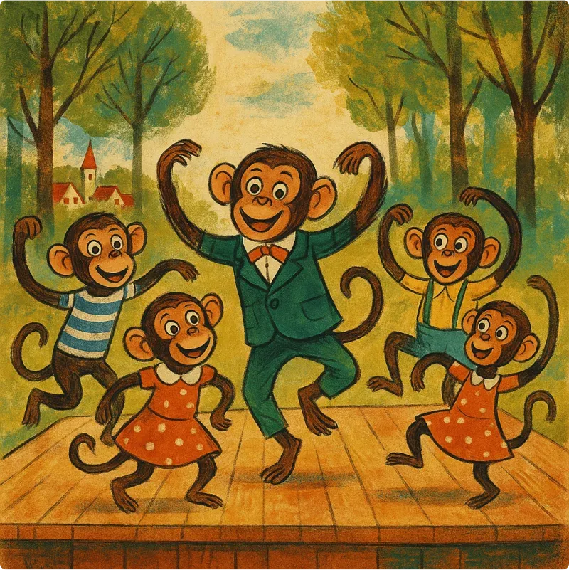Aesop's Fables - The Dancing Monkeys