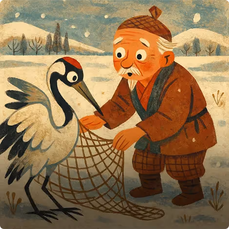 The Crane's Return of a Favor