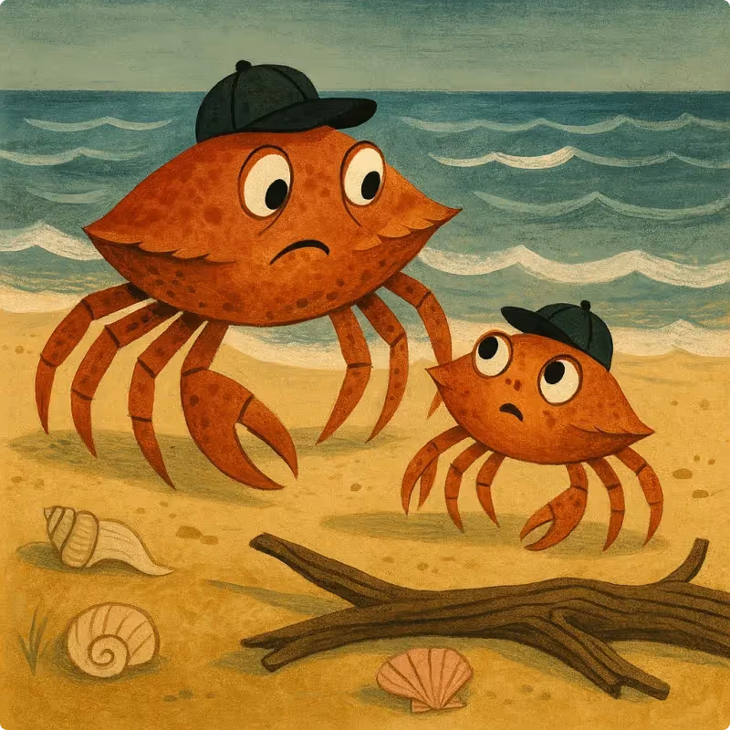 Aesop's Fables - The Crab and his Mother
