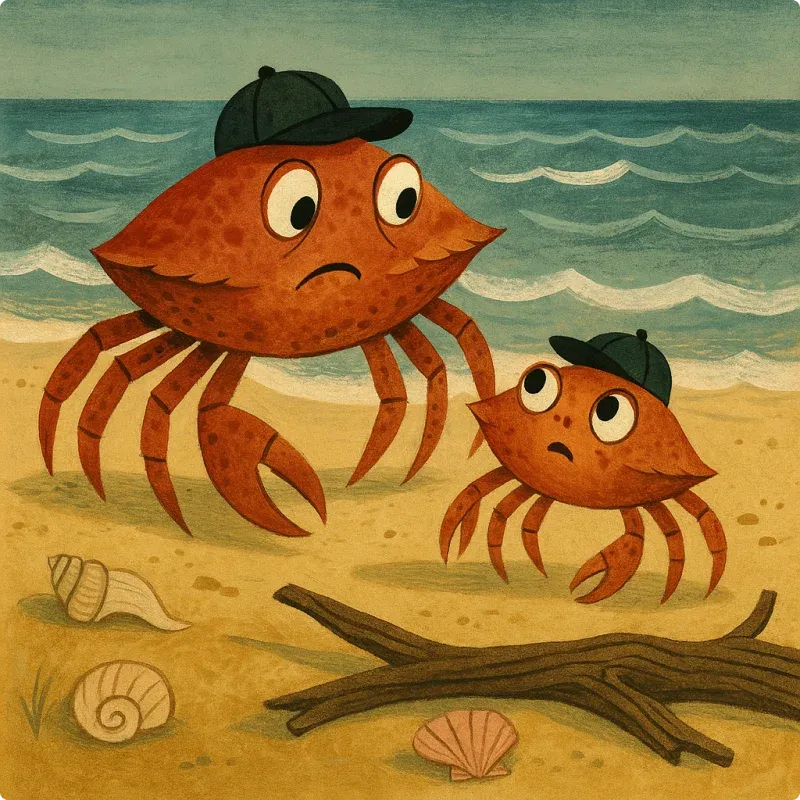 Aesop's Fables - The Crab and his Mother