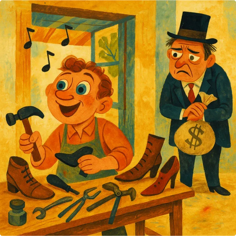 The Cobbler and the Financier