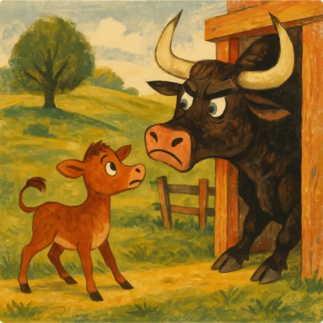 The Bull and The Calf