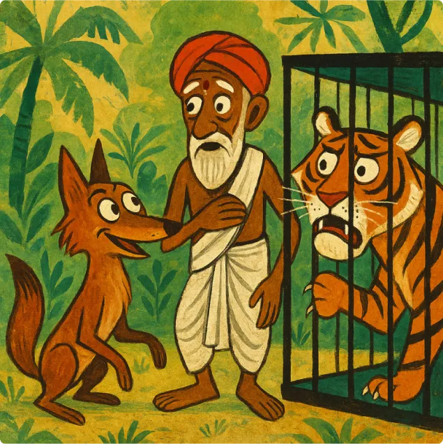 The Brahmin, the Tiger and the Jackal