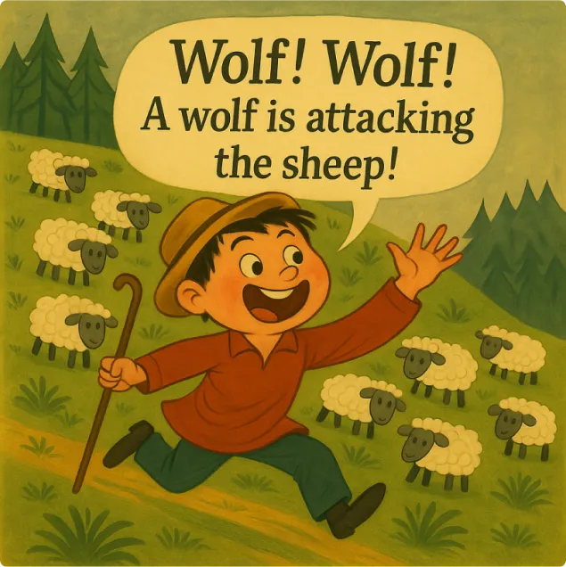 The Boy Who Cried Wolf