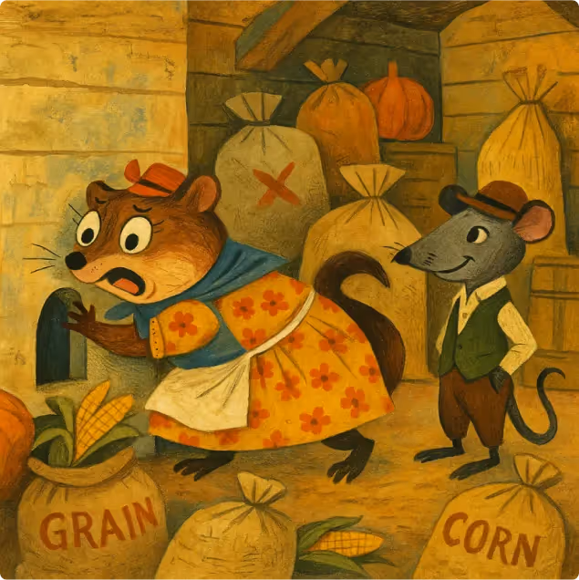 The Weasel in the Granary