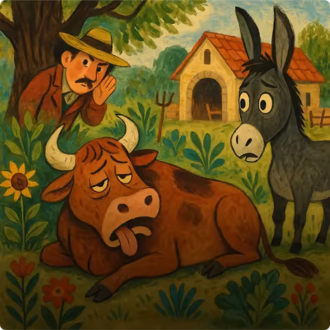 The Tale of the Bull and the Donkey