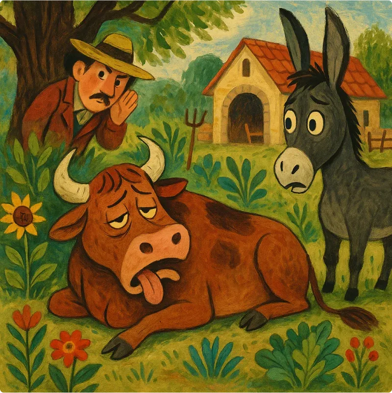 The Tale of the Bull and the Donkey