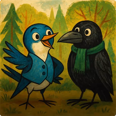 The Swallow and The Crow