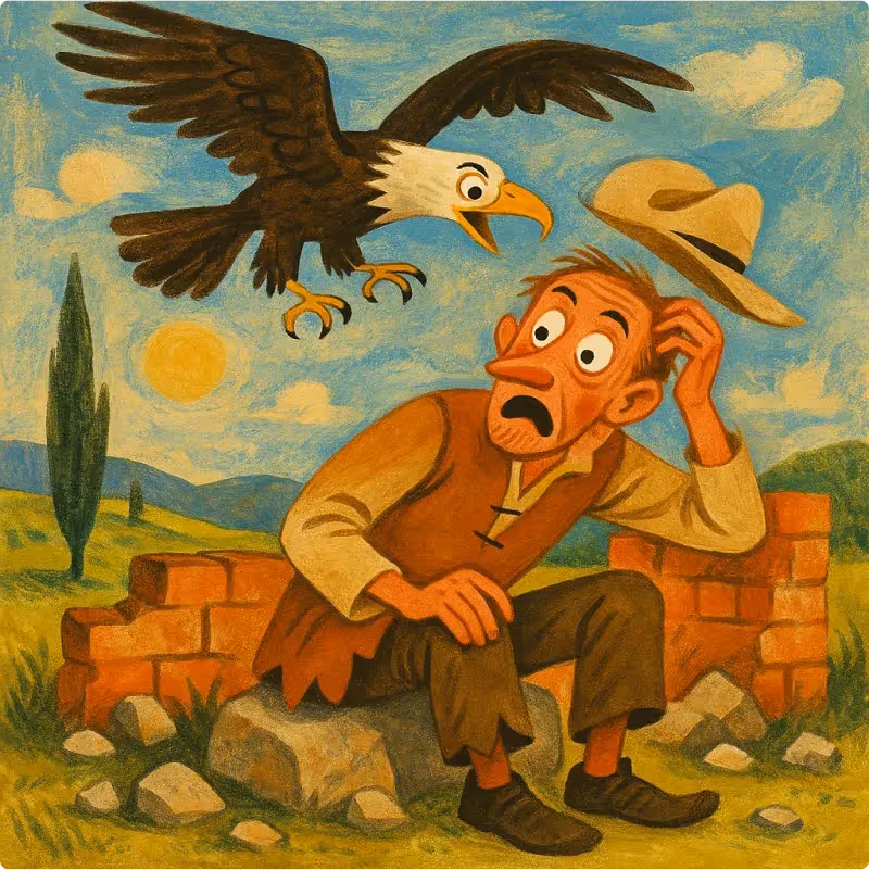 Aesop's Fables - The Peasant and the Eagle