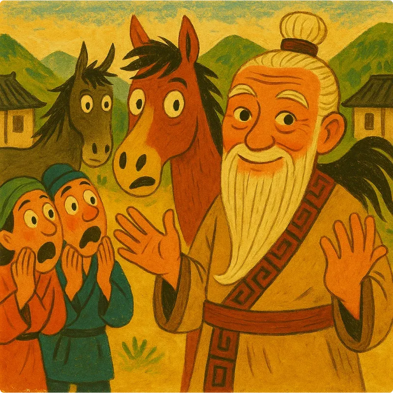 The Old Man Who Lost His Horse