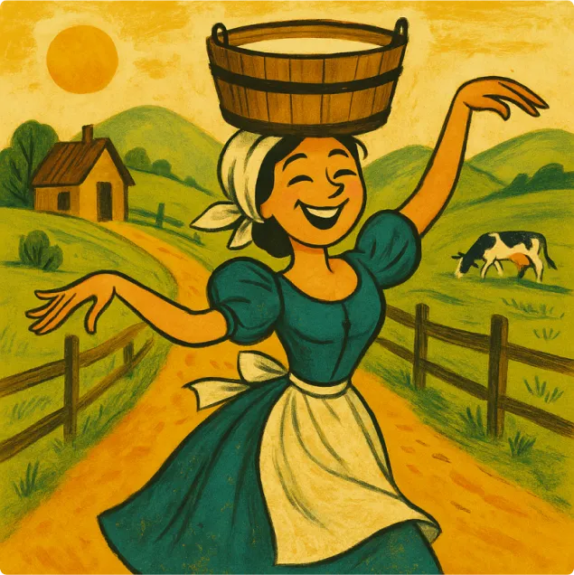 The Milkmaid and Her Pail
