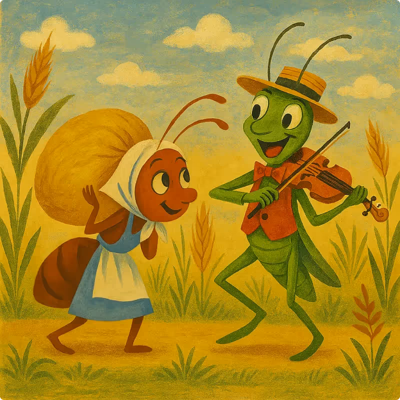 The Ant and the Grasshopper