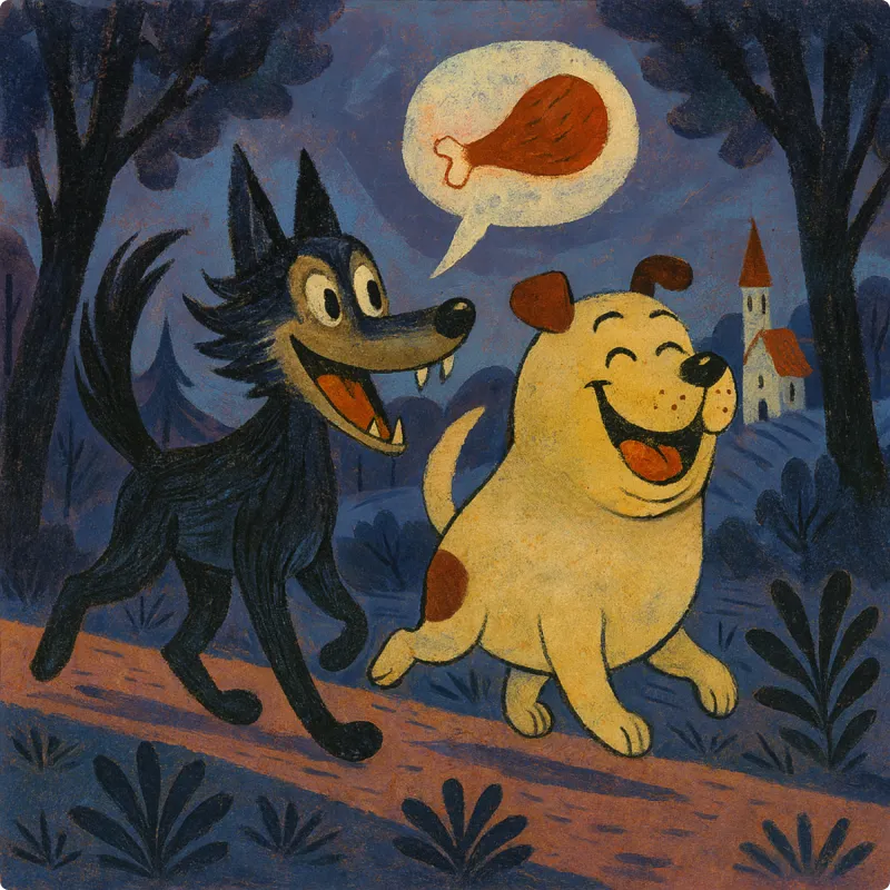 The Dog and The Wolf